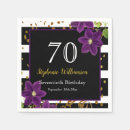 Search for black and gold napkins Seventy