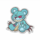 Search for zombie cartoon stickers Kawaii