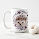 Search for hedgehog mugs Watercolor