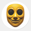 Search for scary mask stickers Creepy