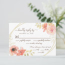 Search for number of guests wedding rsvp cards Floral