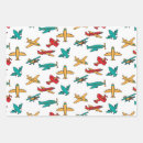 Search for airplane birthday wrapping paper Aircraft