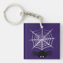 Search for halloween key rings Spider web