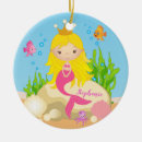 Search for shells christmas tree decorations Underwater