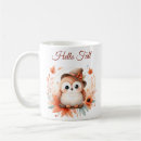 Search for fall owl mugs Cute