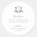 Search for couple initials wedding stickers Modern minimalist
