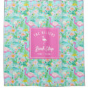 Search for flamingo shower curtains Beach