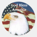 Search for god bless america flag stickers Eagle