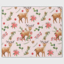 Search for new year wrapping paper Deer