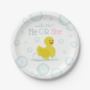 Search for gender reveal plates Baby