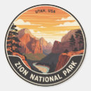 Search for zion national stickers Usa