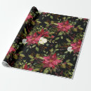 Search for red christmas wrapping paper Black