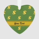 Search for dollar sign christmas tree decorations Currency