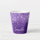Search for purple shimmer mugs Elegant