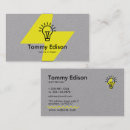 Search for journeyman electrician business cards Electricity network