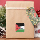 Search for black white red stickers Palestine