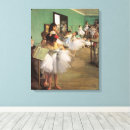 Search for ballet dancer canvas prints Impressionism