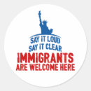 Search for immigrant stickers Activist
