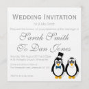 Search for penguin wedding invitations Marriage
