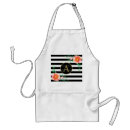 Search for vintage monogram aprons Pink