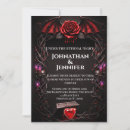 Search for eternity invitations Black