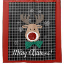 Search for merry christmas shower curtains Reindeer
