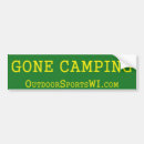 Search for outdoors bumper stickers Green