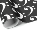 Search for bass wrapping paper Clef
