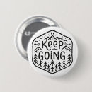 Search for keep going badges Never give up