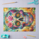 Search for skull tissue paper Floral