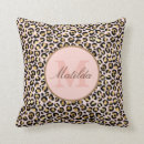 Search for pink leopard print cushions Gold
