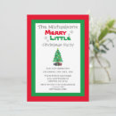 Search for merry little christmas invitations Winter