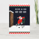 Search for funny hockey christmas cards Santa