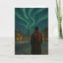 Search for northern lights christmas cards Aurora borealis
