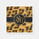 Search for leopard print napkins Wildlife