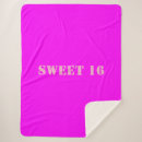 Search for sweet 16 blankets Pink