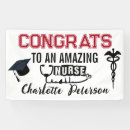 Search for nurse graduation banners Caduceus