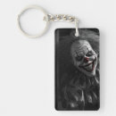 Search for horror rectangular key rings Dark