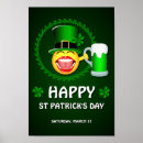 Search for green shamrocks posters Saint patricks day