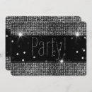 Search for black light party invitations Girly