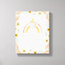 Search for pink unicorn canvas prints For her