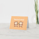 Search for cute monkey thank you cards Funny