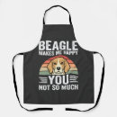 Search for beagle lover aprons Animal