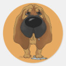 Search for bloodhound stickers Funny