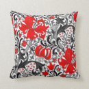 Search for red black gray cushions Floral