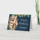 Search for sloth birthday cards Wildlife