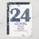 Search for 24th birthday invitations Modern