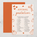 Search for animal gestation baby shower games For her