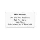 Search for plain return address labels Black and white