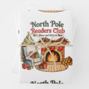 Search for book lovers wrapping paper Santa